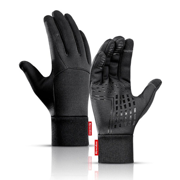 Mănuși de ciclism J387 negru XL