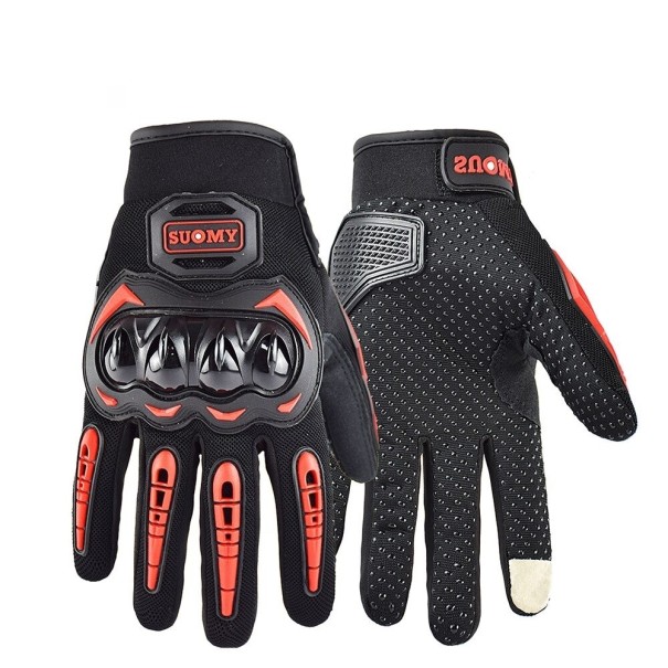 Mănuși de motocicletă P3457 roșu XL