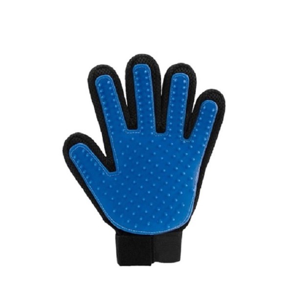 Mănuși de pieptănat albastru 1