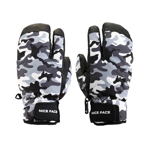 Mănuși de schi camuflaj XL