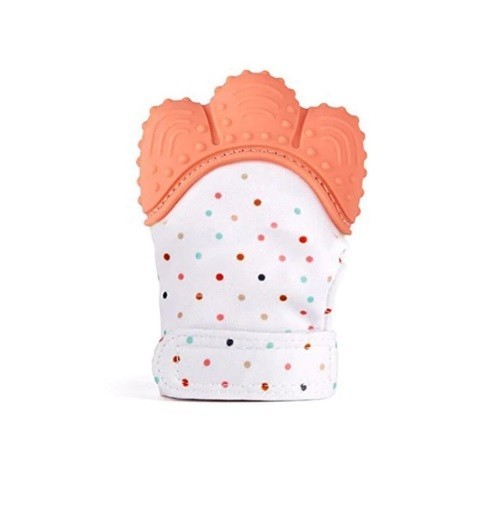 Mănuși pentru copii cu silicon portocale