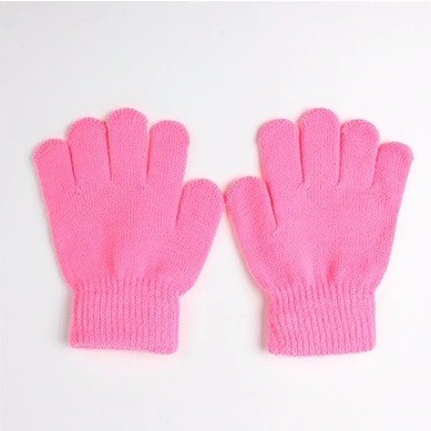 Mănuși pentru copii de toamnă J3245 roz