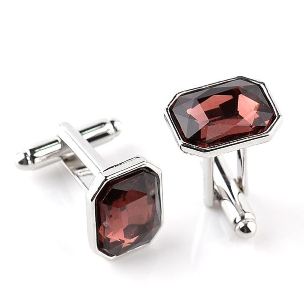 Manžetové knoflíčky T1325 červená