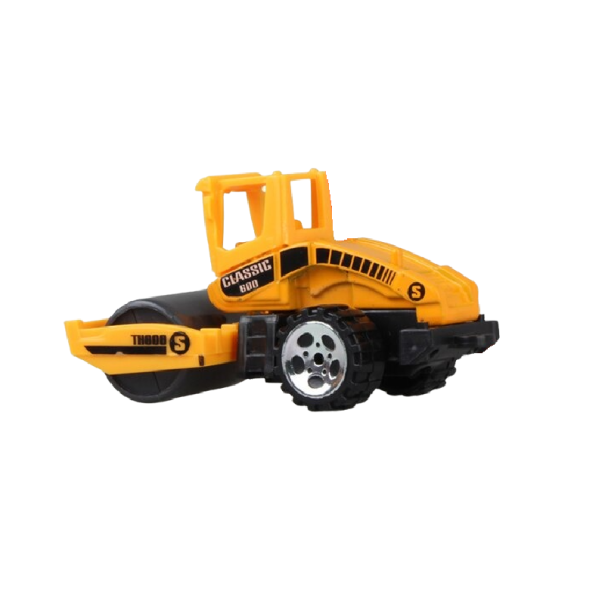 Máquina de construcción de coches de juguete, compactador de carreteras 1