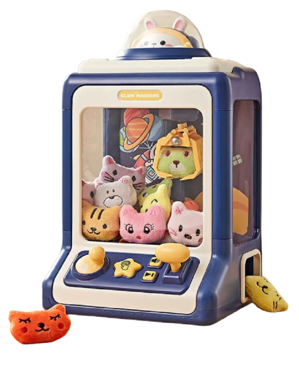 Maquina de juegos para niños azul