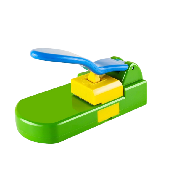 Máquina para hacer rompecabezas para niños Máquina para hacer rompecabezas creativos Máquina para hacer rompecabezas y 10 piezas de papel especial para rompecabezas Juguetes educativos para niños 20 x 12 x 10 cm verde