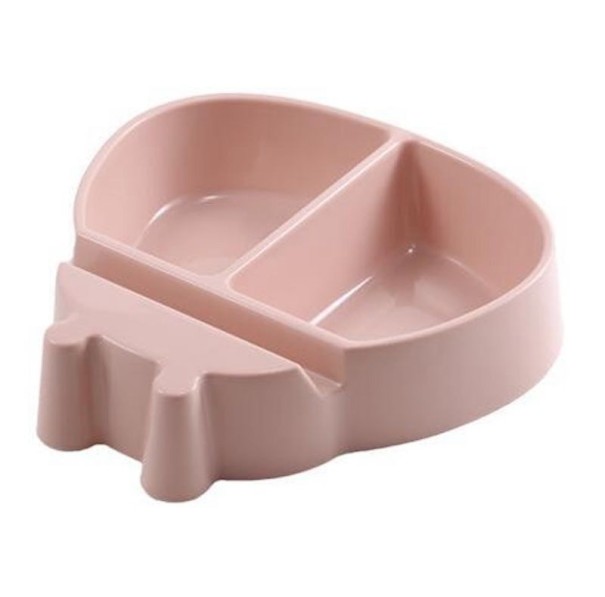 Mariehøne snackbakke rosa
