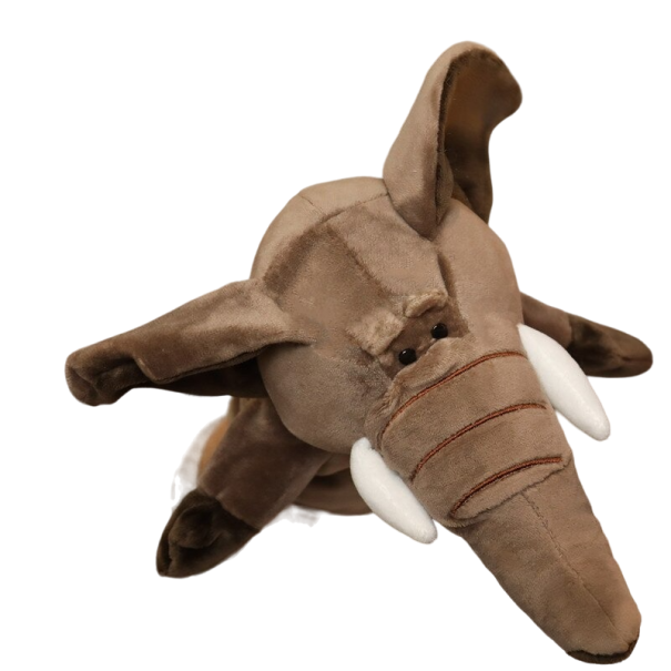 Marionnette en peluche éléphant 1