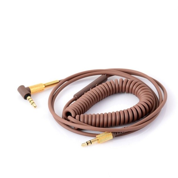 Marshall Major II hovedtelefontilslutningskabel med mikrofon brun