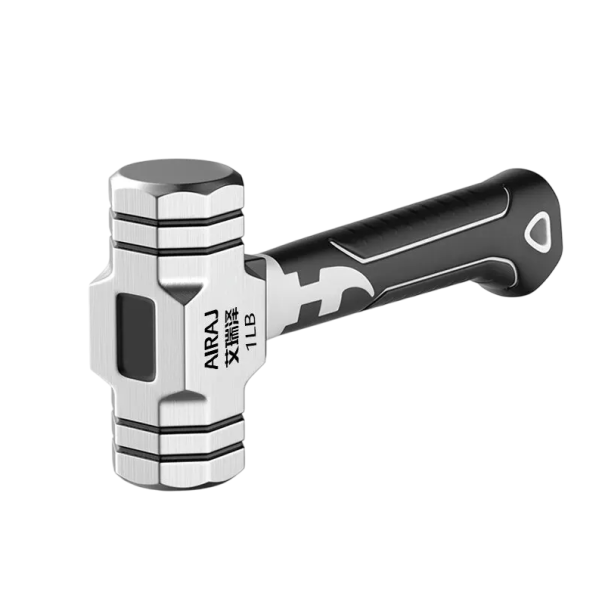 Martello Ottagonale 540 g Fessura Magnetica per Chiodi Martello Piccolo 17,6 cm Acciaio al Carbonio Testa Resistente 8,4 cm Colpi Precisi 1