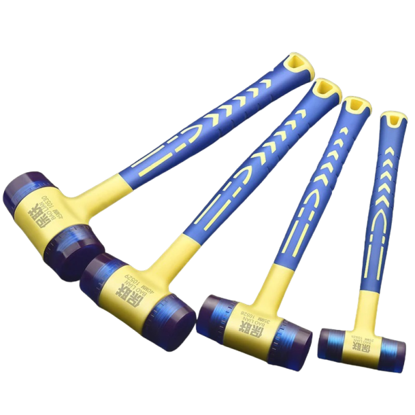 Martelo de borracha Martelo de borracha com pontas intercambiáveis 35 mm 374 g 1