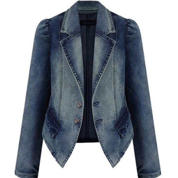 Marynarka jeansowa damska P1819 XXL