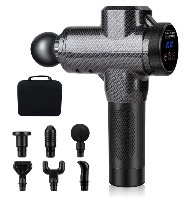 Masážní pistole tmavě šedá