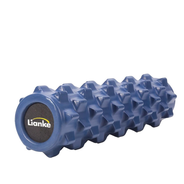 Masážní válec na uvolnění svalů Odolný pěnový válec na myofasciální masáž Roller na cvičení Válec na protažení a regeneraci svalů 45 x 12,5 cm modrá