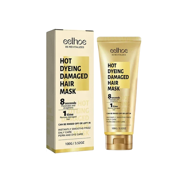 Mască de păr cu keratină 100 ml Netezire magică a părului Regenerare profesională Îndreptare și nutriție Hidratare Anti-electrizare 1