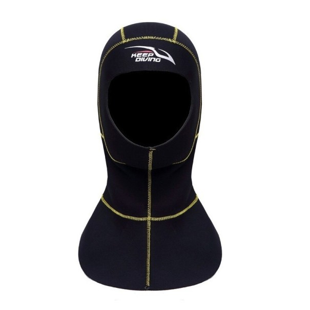 Máscara de buceo de neopreno de 3 mm amarillo L
