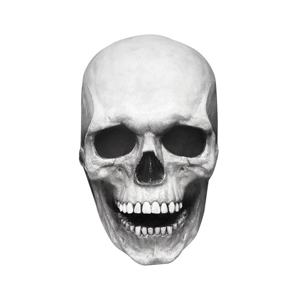 Máscara de calavera de Halloween blanco
