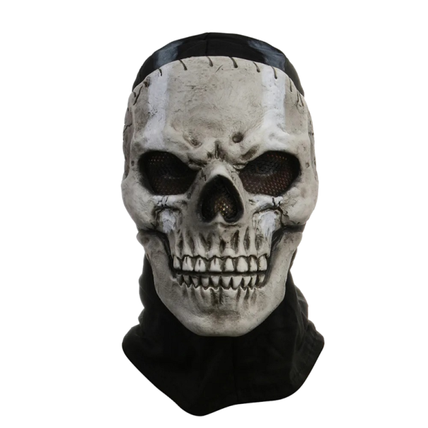 Máscara de fantasma Máscara de látex Máscara de Halloween Cosplay Fantasma de Call of Duty Máscara de carnaval 1