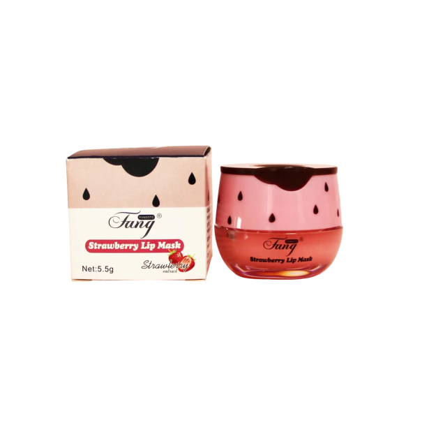 Mascarilla labial hidratante nutritiva de noche 5,5 g Regeneración y nutrición para labios secos Hidratación intensiva mientras duermes Labios suaves y tersos Strawberry