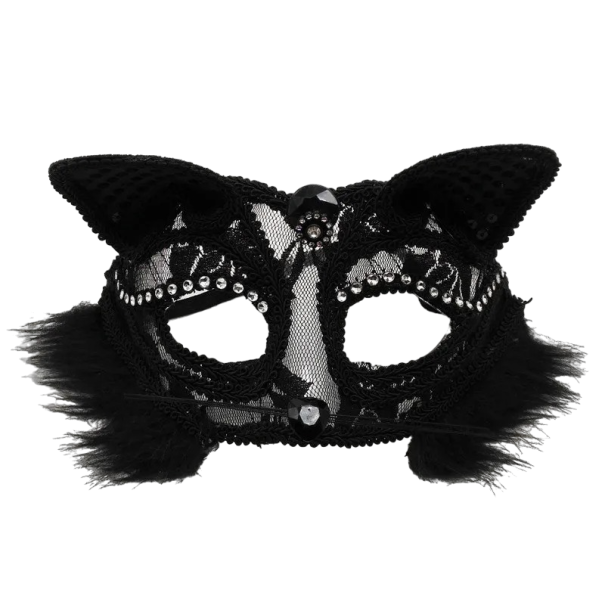 Maschera animale in pizzo V122 1