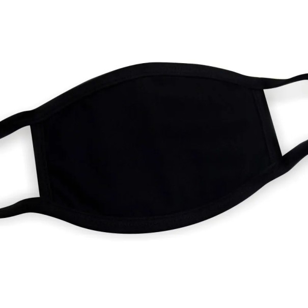 Maschera in cotone nera invernale calda per il viso Unisex maschera per bocca ispessita Protezione contro il freddo, il vento e la polvere Comodo da indossare 1