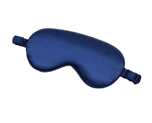 Maschera per dormire T984 blu scuro