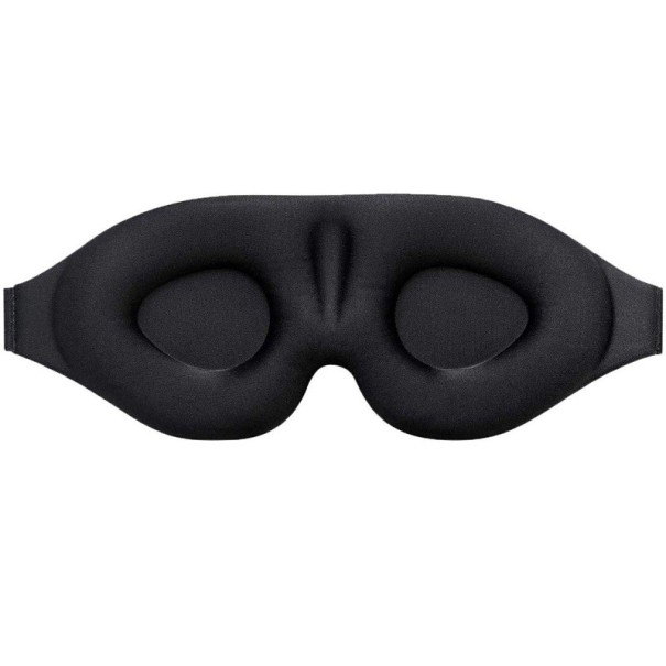 Maska na oči na spanie Vystužená 3D tvarovaná maska na spanie Ergonomická maska na blokovanie svetla s pamäťovou penou 1
