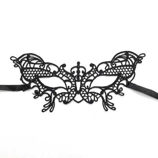 Masque de carnaval en dentelle V125 1
