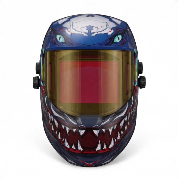 Masque de soudage auto-assombrissant rechargeable True Color Champ de vision 11,3 x 8,9 cm Teinte 4/5-9/9-13 Matériau PA finition 5 1