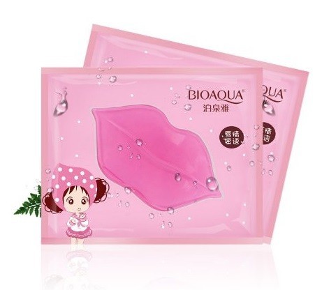 Masque gel hydratant pour les lèvres Emballage de 8 pièces Soin des lèvres sèches et gercées Avant l'application du rouge à lèvres et avant de dormir 1