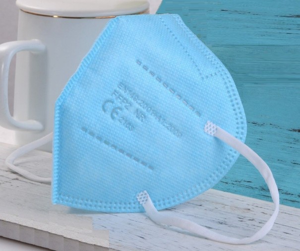 Masque respiratoire FFP2 pour enfants 20 pcs A2464 bleu clair