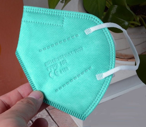 Masque respiratoire FFP2 pour enfants 50 pcs A2465 turquoise