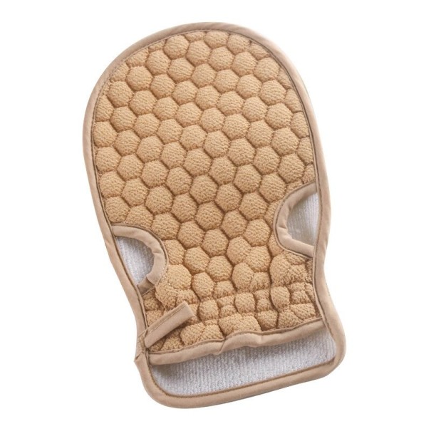Massage håndvaskeklud beige