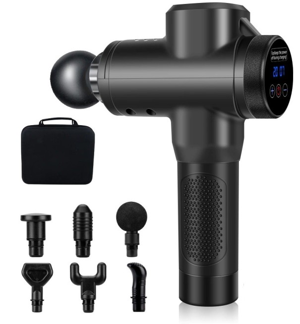 Massagepistool zwart