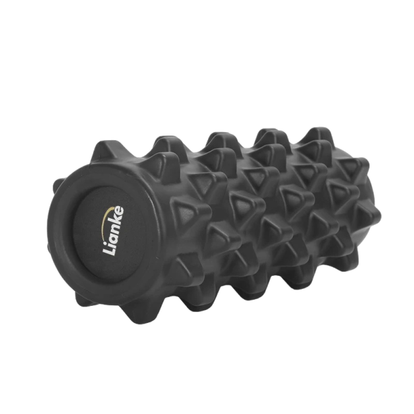 Massagerulle för muskelavslappning Slitstark foamroller för myofascial massage Träningsrulle Muskelsträcknings- och regenereringsrulle 33 x 12,5 cm lila