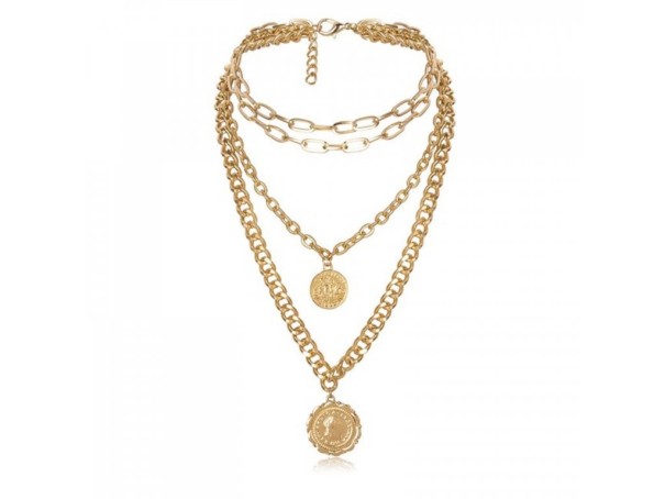 Massieve damesketting G718 11
