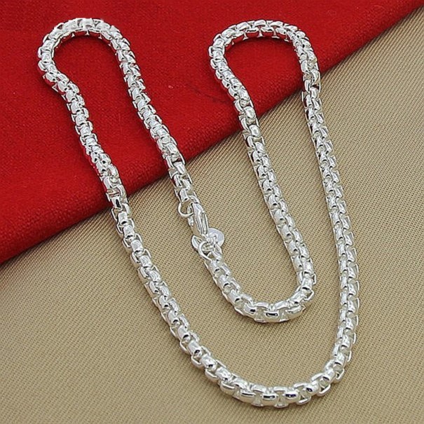 Massive Damenkette 45 cm