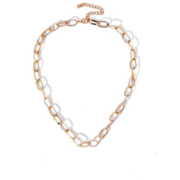 Massive Damenkette G708 golden