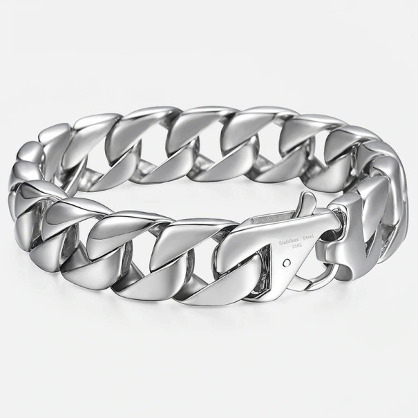 Massives Herrenarmband 24 cm