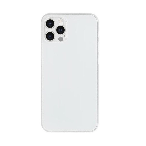 Mat beskyttende cover til iPhone 12 Pro Max transparent