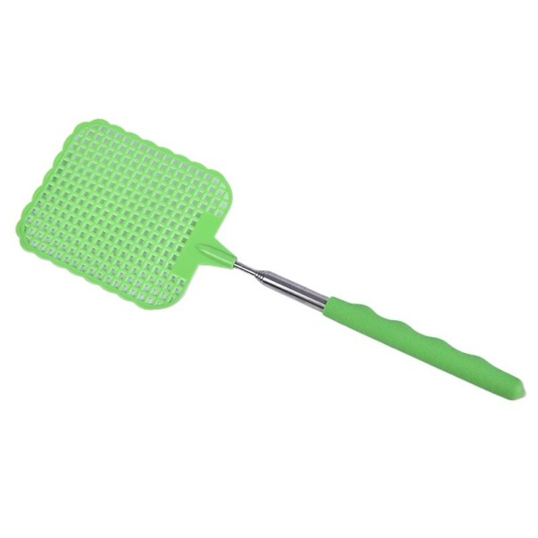 Matamoscas telescópico verde
