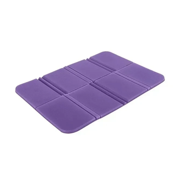 Materassino pieghevole ultraleggero in schiuma Tappetino da viaggio portatile impermeabile per campeggio Tappetino impermeabile per picnic viola