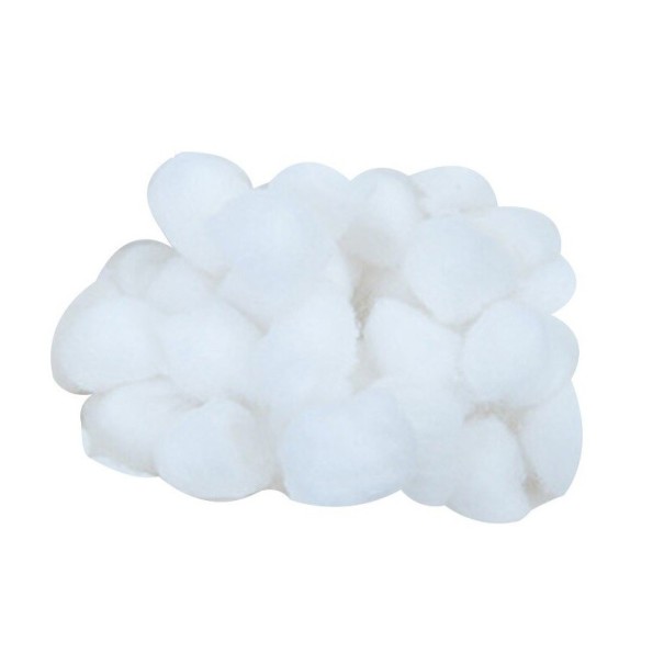 Material de anidación para jaulas de roedores 100 uds. blanco