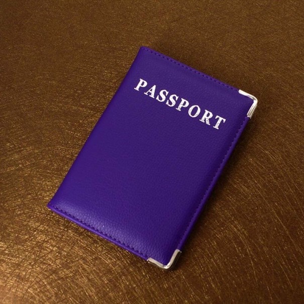Matkustusasiakirjakotelo T969 violetti