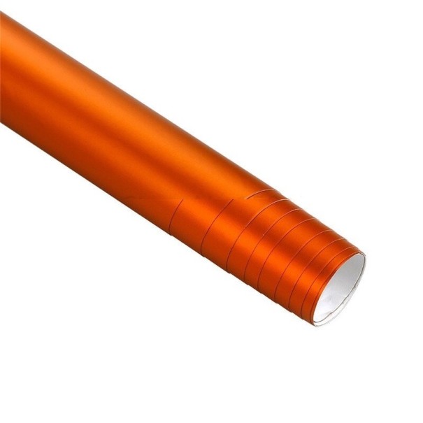 Matná fólia do auta oranžová
