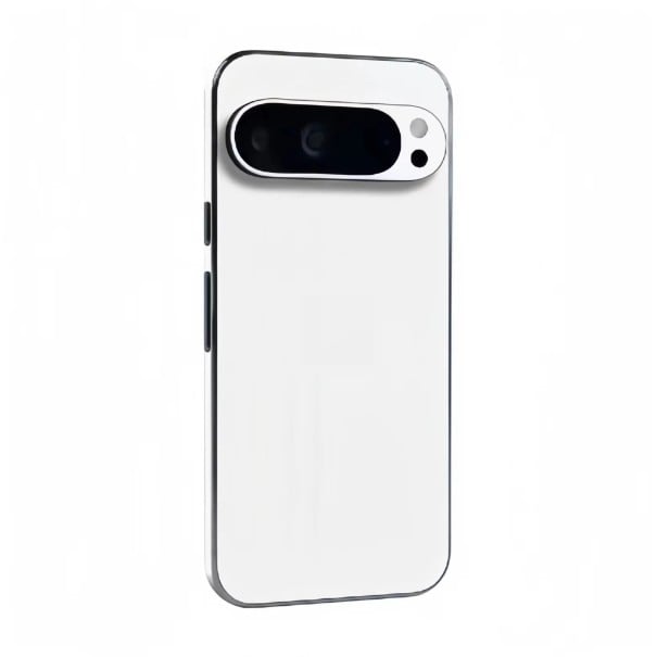 Matná ochranná samolepiaca fólia na zadnú stranu telefónu Google Pixel 7 Pro proti poškriabaniu a odtlačkom prstov, jednoduchá aplikácia biela