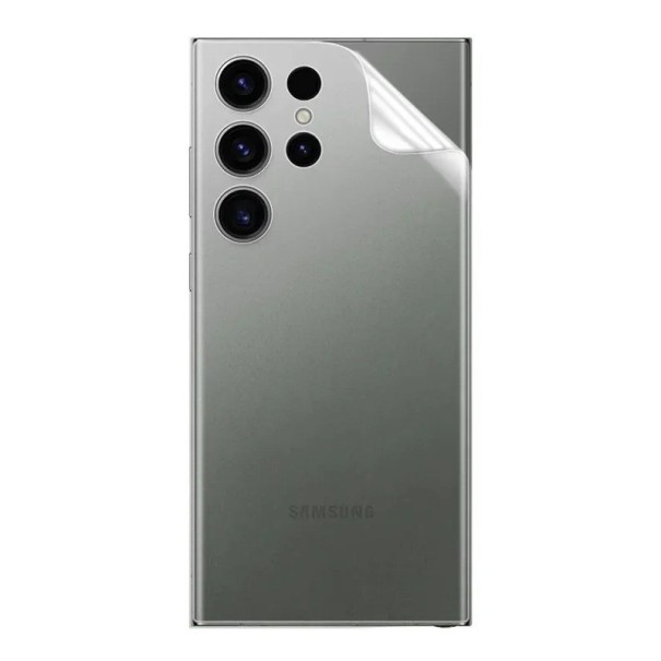 Matná zadní hydrogelová fólie 9H+ pro Samsung Galaxy S24 – ochrana zadního krytu mobilu proti poškrábání, otiskům prstů a oděru 1