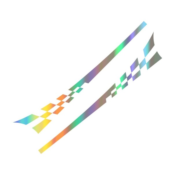 Matricák autóverseny csíkokhoz 2 db 5