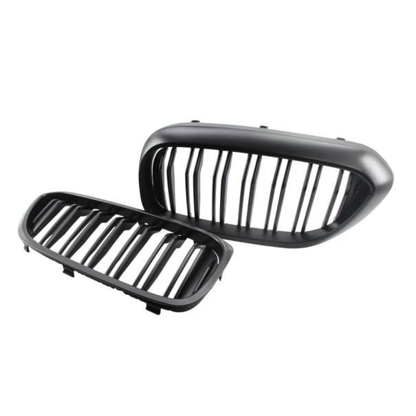Matta musta etusäleikkö Single Slat BMW 5 Series G30 G31 F90 M5 2017–2020 Urheilullinen korvaus etusäleikölle ABS 1