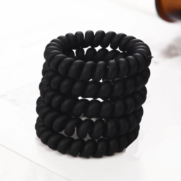 Matte haarelastiekjes - 5 stuks 3